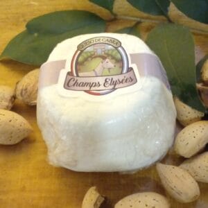 QUESO DE CABRA TIPO-CABECOU NATURE- 180GR SIN CORTEZA.MASA UNTABLE Y LIGERAMENTE ÁCIDA.CHAMPS ELYSÉES