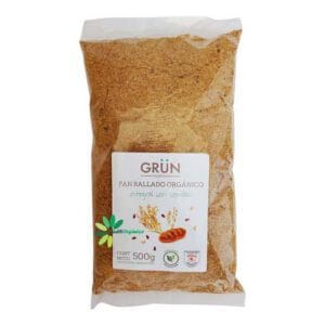PAN RALLADO ORGANICO INTEGRALC/SEMILLAS -GRüN X500GR