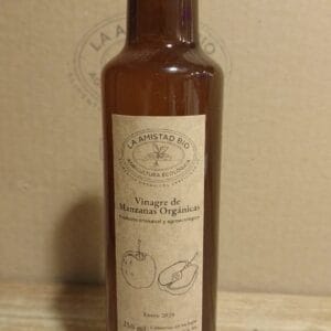 VINAGRE DE MANZANA X 250ML ORGANÍCO- LA AMISTAD BIO
