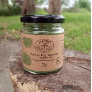 PASTO DE TRIGO DESHIDRATADO EN POLVO-SIN GLUTEN - WHEAT GRASS X 50 GR